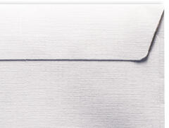 Expresta Fehér boríték vászonstruktúrával