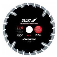 Dedra Disc diamantat segmentat cu Super segmenti 115 mm / 22, 2 mm Dynamic DEDRA Disc de taiere