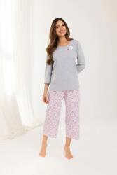 Regina Női pamut pizsama Regina 711 3/4 2XL-4XL