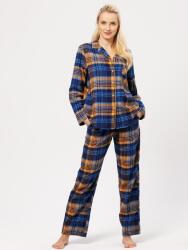 Key Női flanel pizsama Kulcs LNS 481 2XL-3XL