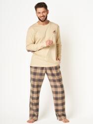Key Férfi flanel pizsama Key MNS 403