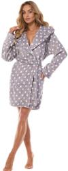 L&L Női fürdőköpeny kapucnival L&L 2405 Dots
