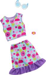Mattel Mattel Barbie: Set de modă - Fustă turcoaz și top cu flori (HRH39) (97349)