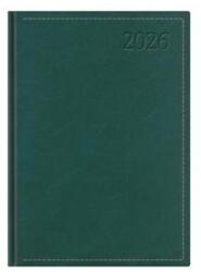 TopTimer Naptár, tervező, B6, napi, TOPTIMER "Traditional", zöld (NKT022ZU) - jatekotthon