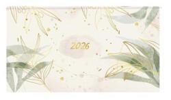 TopTimer Zsebnaptár, fekvő elrendezésű, TOPTIMER, "Joy", levelek (NKJ030LU) - jatekotthon