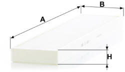 Mann-filter Utastér - Kabin szűrő Mann Filter CU 5257 (CU5257)