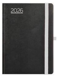 TopTimer Naptár, tervező, A5, heti, TOPTIMER, "Nero", fekete-szürke (NKN015SZU) - jatekotthon