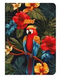 TopTimer Naptár, tervező, B6, heti, TOPTIMER, "Joy flexi", papagáj (NKF012HEU) - jatekotthon