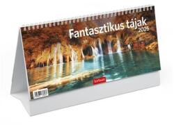TopTimer Naptár, asztali, álló, TOPTIMER "Fantasztikus tájak (NKT0662U) - jatekotthon
