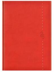 TopTimer Naptár, tervező, A5, napi, TOPTIMER "Linea", piros (NKL021PU) - jatekotthon