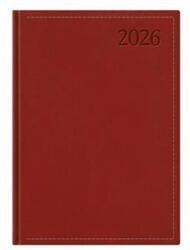 TopTimer Naptár, tervező, A5, napi, TOPTIMER "Traditional", bordó (NKT021BOU) - jatekotthon