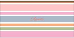 DAYLINER Zsebnaptár, fekvő elrendezésű, DAYLINER, "Colors Stripes (NCZSSTU) - jatekotthon