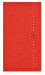 TopTimer Zsebnaptár, álló elrendezésű, TOPTIMER "Linea", piros (NKL035PU) - jatekotthon