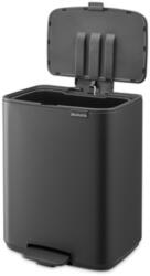 Brabantia Bo szemeteskosár 12 l szürke 238086 (238086)