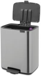 Brabantia Bo szemeteskosár 12 l acél 238048 (238048)