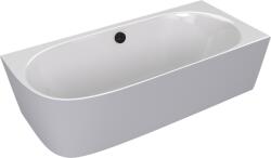 SAPHO Polysan Sussi R 160x70 cm matt grey/white (90191R.32)