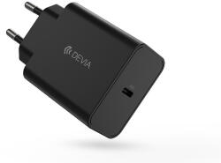 DEVIA Rocket Series 45W PD hálózati gyorstöltő adapter Type-C - fekete