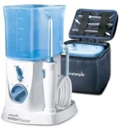 Waterpik Irigator oral portabil WP-310, 3 trepte presiune, 4 rezerve, Alb (WF-310) Irigator oral