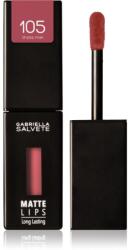 Gabriella Salvete Matte Lips Ruj de buze lichid, de lunga durata cu efect matifiant culoare 105 That's Me! 4, 5 ml