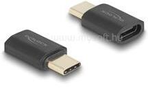 Delock USB Adapter 40 Gbps USB Type-C PD 3.1 240 W csatlakozódugóval - csatlakozóhüvellyel, portkímélővel 8K 60 Hz (DL60237) (DL60237)