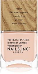 Nails Inc. Nails Inc. Plant Power hosszantartó körömlakk árnyalat In My O-Zone 14 ml