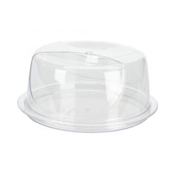 Excellent Houseware Torta tálalótálca Excellent Houseware, polipropilén, 34x15 cm, átlátszó (KO-024001160)
