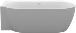 RAVAK Freedom Corner II Tec 175x86 cm left smoke grey/white (CC91500000)