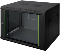 ASSMANN DN-19 12-U-SW állvány 12U Falra szerelhető állvány Fekete (DN-19 12-U-SW)