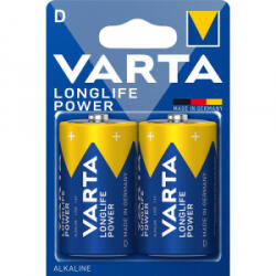 VARTA Elem góliát LR20D longlife Power 2 db/csomag, (4920121422) (4920121422) - aqua