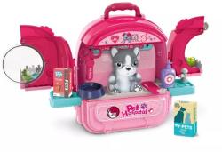 Global Express 3 az 1-ben kutyakozmetika és kisállatkórház figurával (008-997A-1) - jateknet