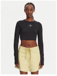 Adidas Slim fit crop blúz logóval, M INTL (0000304607806_M)