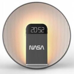 Nasa SPC600 digitális ébresztőóra és Bluetooth hangszóró vezeték nélküli telefontöltővel (SPC600) (SPC600)