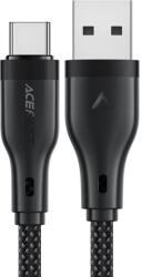 ACEFAST C8-04 USB-A / USB-C 3A kábel - fekete