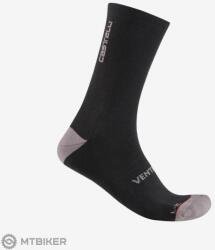 Castelli VENTI SOFT MERINO zokni, fekete (XXL)