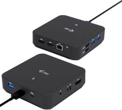 i-tec USB-C Triple Docking Station (2× HDMI, 1× DP), PD 100 W (C31TRIPLEVIDEODPPRO)