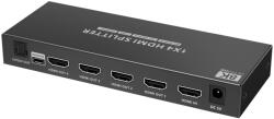 PremiumCord 4 Portos HDMI elosztó splitter 8K 60Hz (KHSPLIT4M) (KHSPLIT4M)