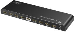 PremiumCord 8 Portos HDMI elosztó splitter 4K 60Hz (KHSPLIT8F) (KHSPLIT8F)