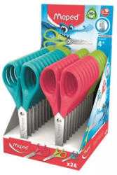 Maped Olló display, iskolai, 13 cm, 'Essentials Pulse', vegyes színek (IMA464212) (IMA464212)