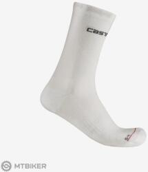 Castelli DICIOTTO SOFT MERINO W női zokni, fehér (SM)