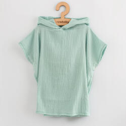 NEW BABY Gyermek muszlin poncsó New Baby Feeling mint 50 cm - pindurka