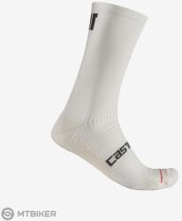 Castelli COMO 20 THERMAL zokni, fehér (L/XL)