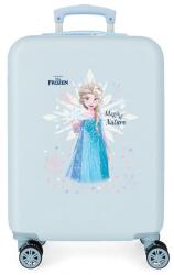 ABS utazótáska DISNEY FROZEN Magic Ice Azul, 55x38x20cm, 34L, 2941121