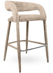  MaMaison IRIS Bárszék Bézs Kényelmes Chenille Szövettel (KHM-MM001501100351) - pepita