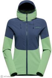 La Sportiva Session Tech Hoody női pulóver, night sky/Aspen green (S)