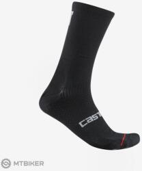 Castelli COMO 20 THERMAL zokni, fekete (S/M)