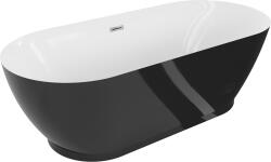 Mexen Roxy 180x85 cm negru/alb (51201808575-01)