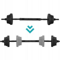 Sersimo Súlyzóvá, kettlebellvé, súlyzóvá alakítható többfunkciós súlykészlet, összesen 40 kg