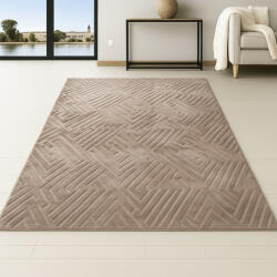  Modern szőnyeg Luxor geometrikus (D Mink) 200x290cm Kamel