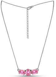  Ezüst Nyaklánc Pelmadullai Rózsaszínű Turmalinnal, Y61123