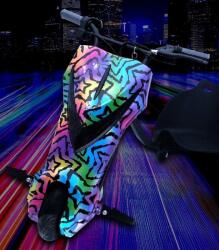  Elektromos Drift Trike Gokart Roller Bluetooth és LED Kijelzővel Gyerekeknek